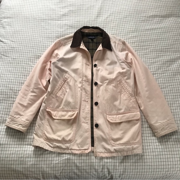 Lands' End Jackets & Blazers - Land’s end cotton jacket with flannel lining